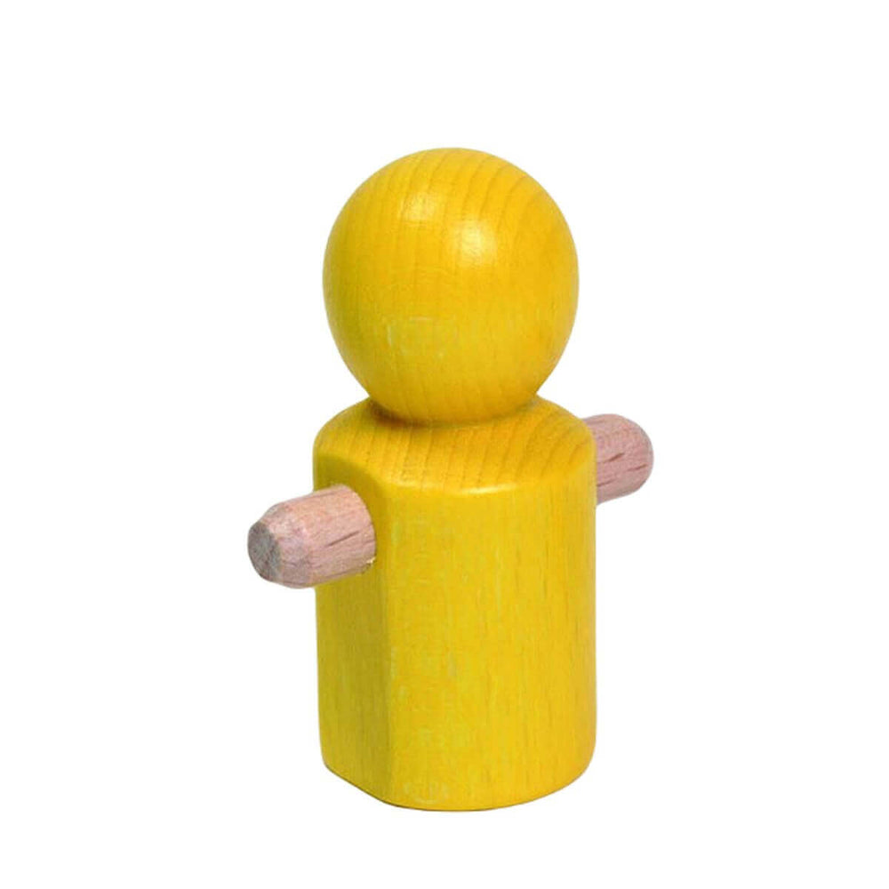 70401615 Nic Multi-Race - Little Running People Yellow