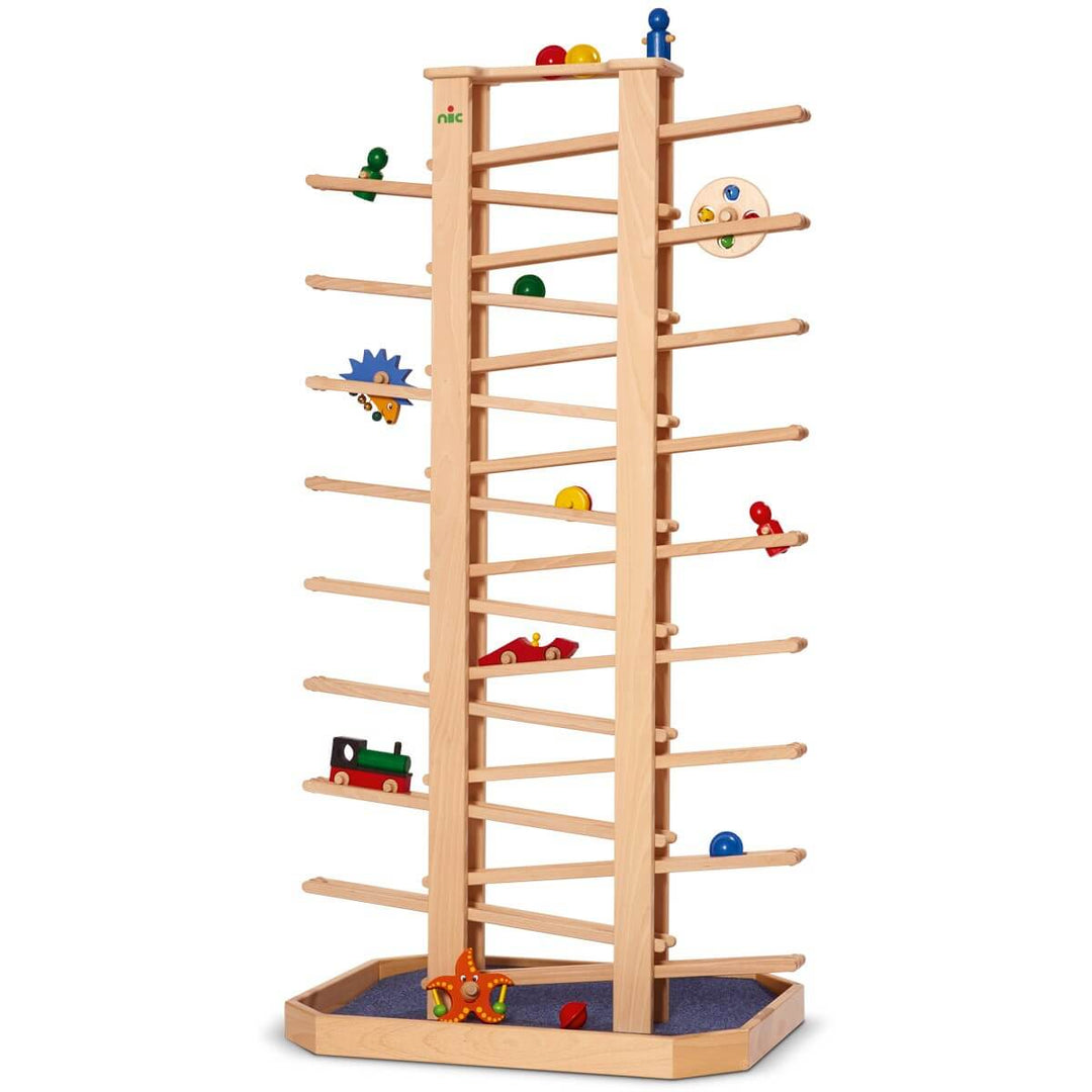 70401504 Nic Multi-Race Maxi 125cm Tall with 17 Tracks, Collecting Tray and 14 Running Parts