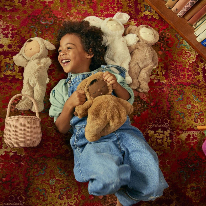OEKTOY-CDD-BU-O Olli Ella Cozy Dinkums - Bunny Moppet