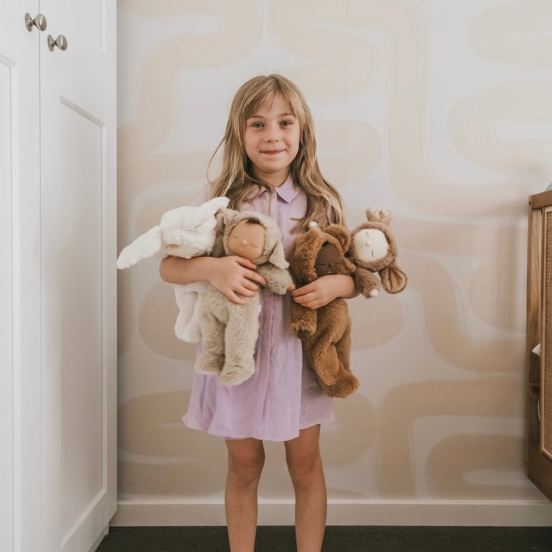 OEKTOY-CDD-BU-O Olli Ella Cozy Dinkums - Bunny Moppet