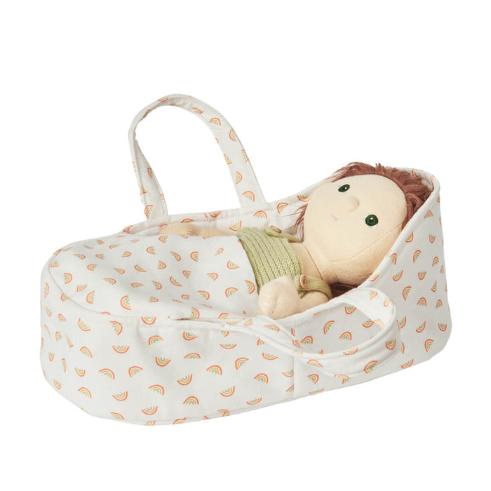 OEKACC-DCC-RA-O Olli Ella Dinkum Dolls Carry Cot - Rainbow