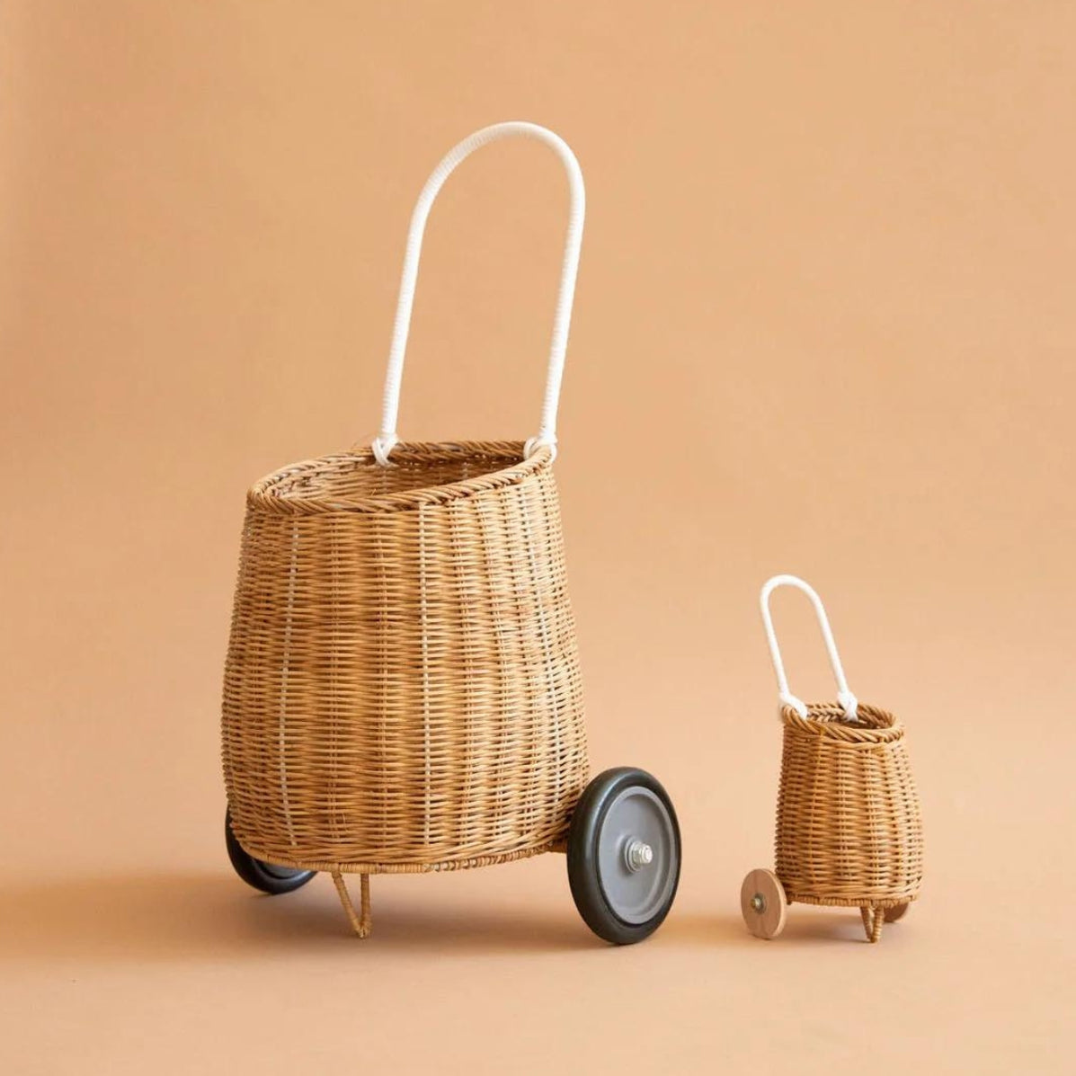 Olli Ella Rattan Doll Luggy Rose Basket Australia — Oskar's Wooden Ark