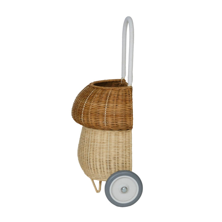 OEKBAS-MLG-NA-O Olli Ella Rattan Mushroom Luggy - Natural