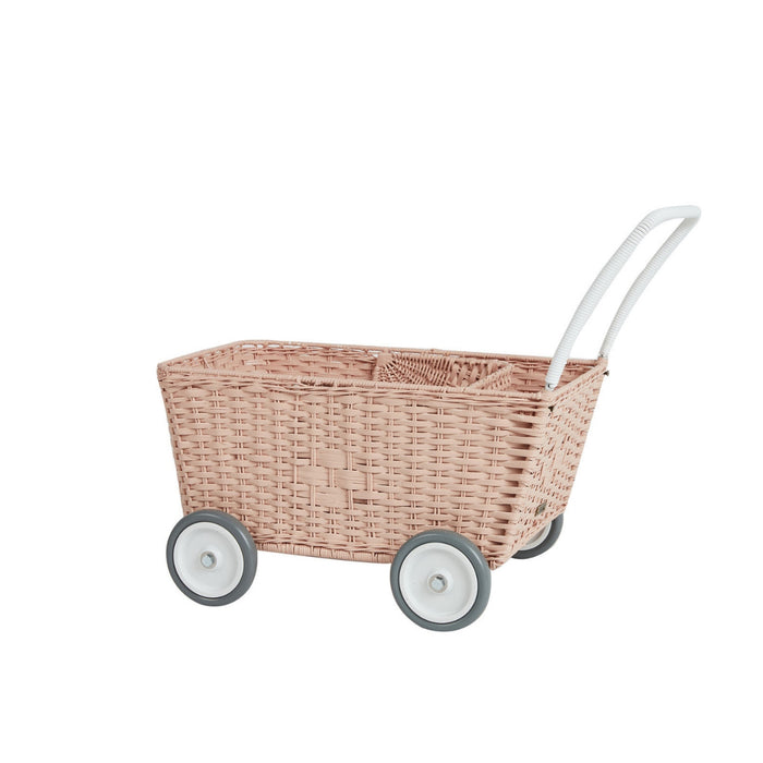 OEKTOY-STR-RO-O Olli Ella Rattan Strolley