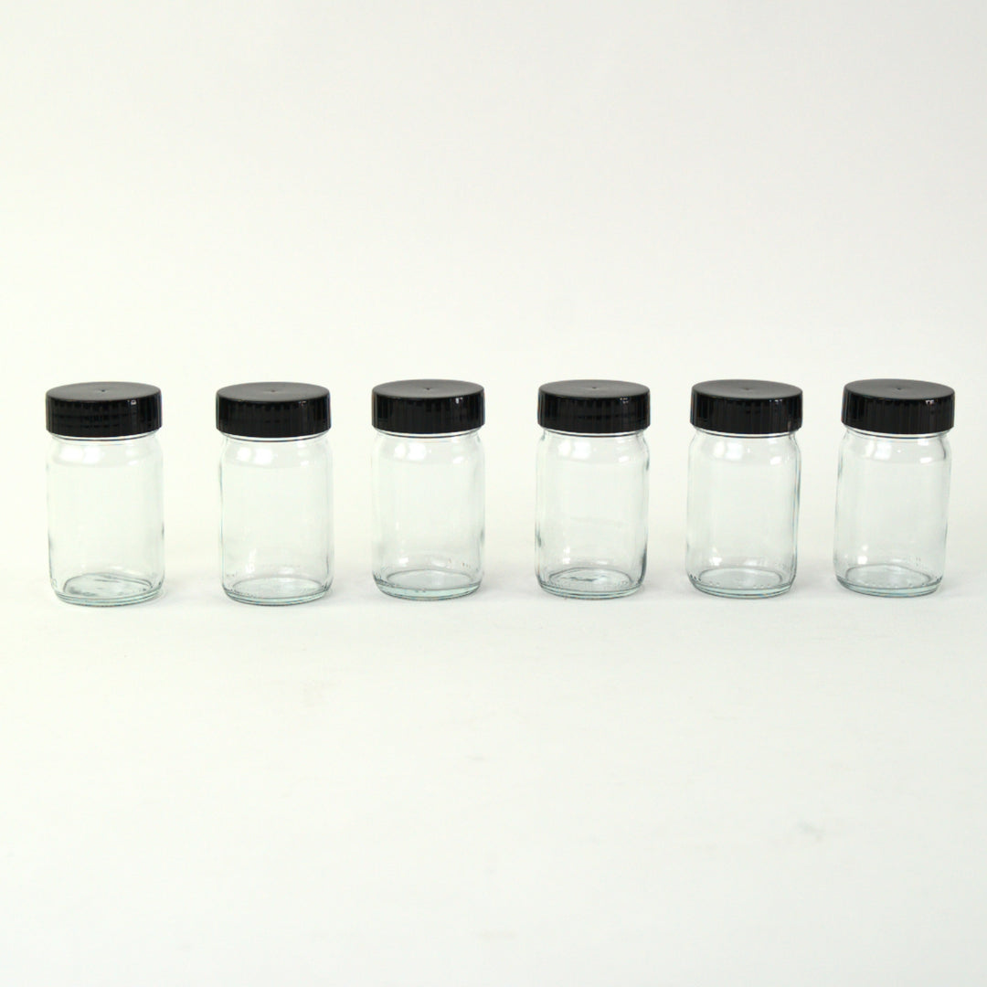 30165343 Paint Jars with Lids - 100ml - Set of 6