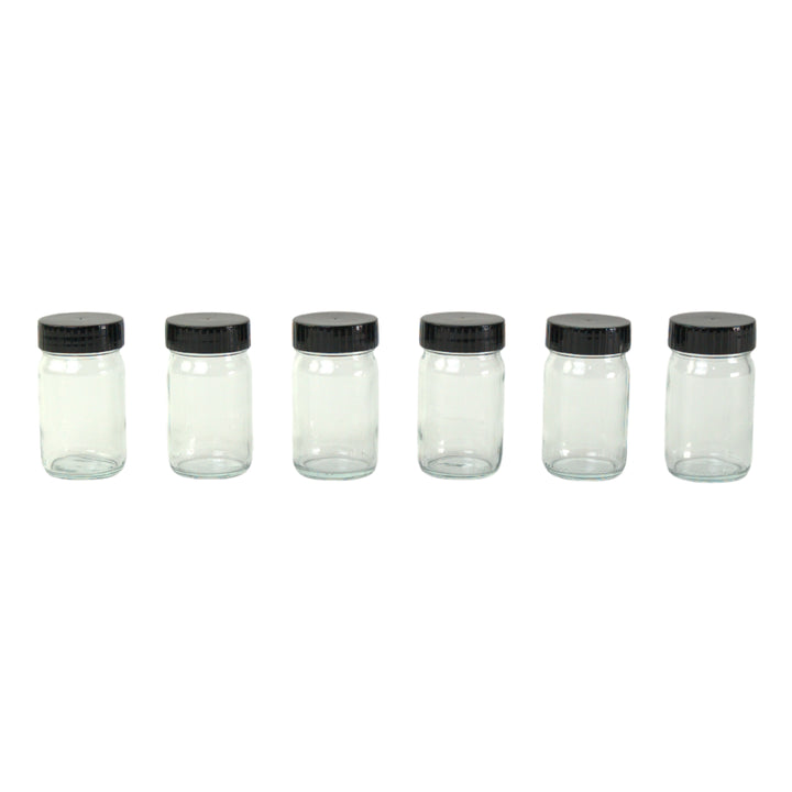 30165343 Paint Jars with Lids - 100ml - Set of 6