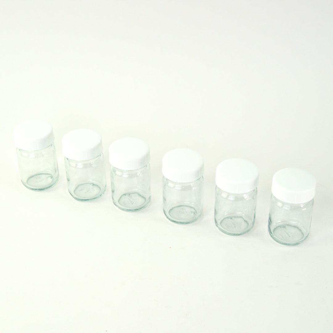 30165043 Paint Jars with Lids - 50ml - Set of 6
