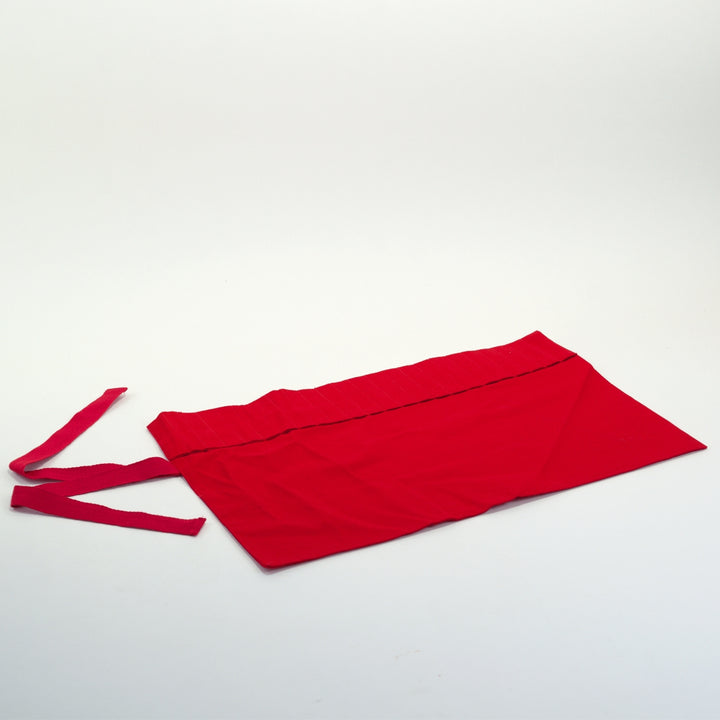 20595583 Pencil Roll 100% Cotton for 24 Thick Pencils - Red Australian Made