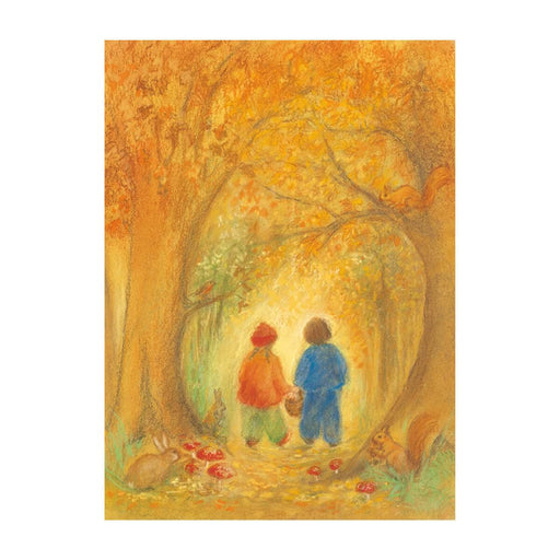 95254433 Postcards- Autumn Forest 5 pk