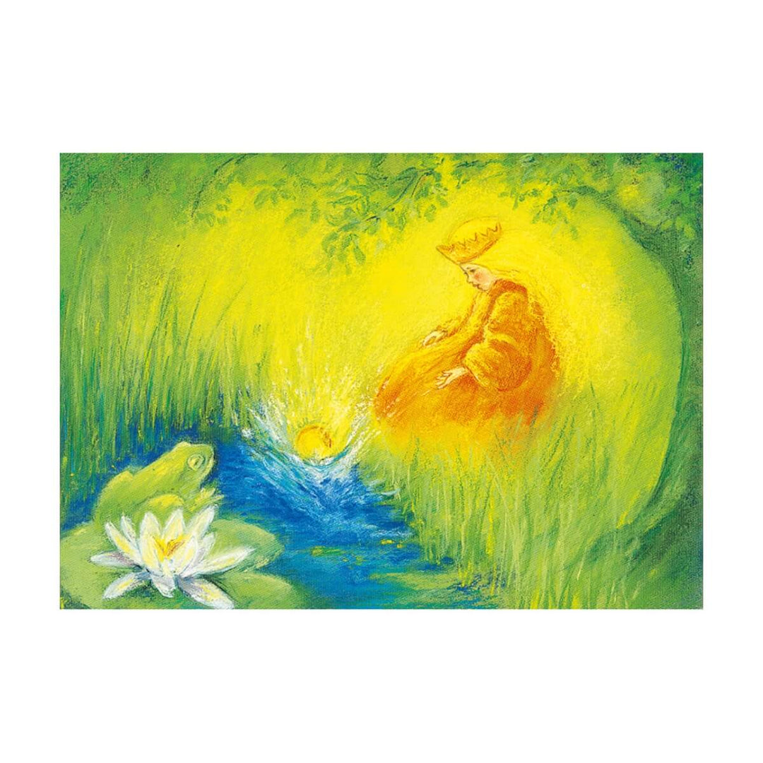 95254202  1200 × 1200px Postcards - Frog King 5 pk