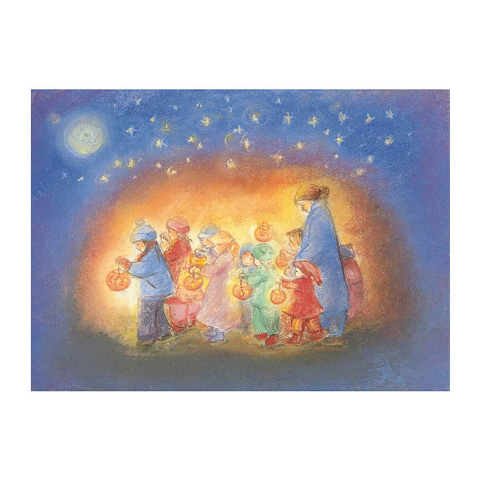 95254346 Postcards - Lanterns in Starlight 5 pk