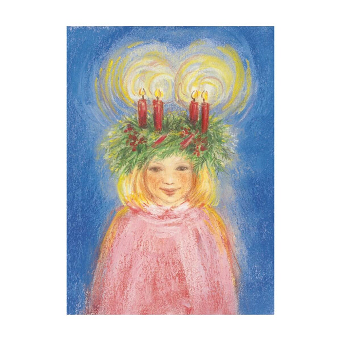 95254431 Postcards- Lucia's Advent Wreath 5 pk