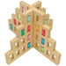 Regenbogenland Skyline - Premium Interlocking Wooden Construction Set - Australia