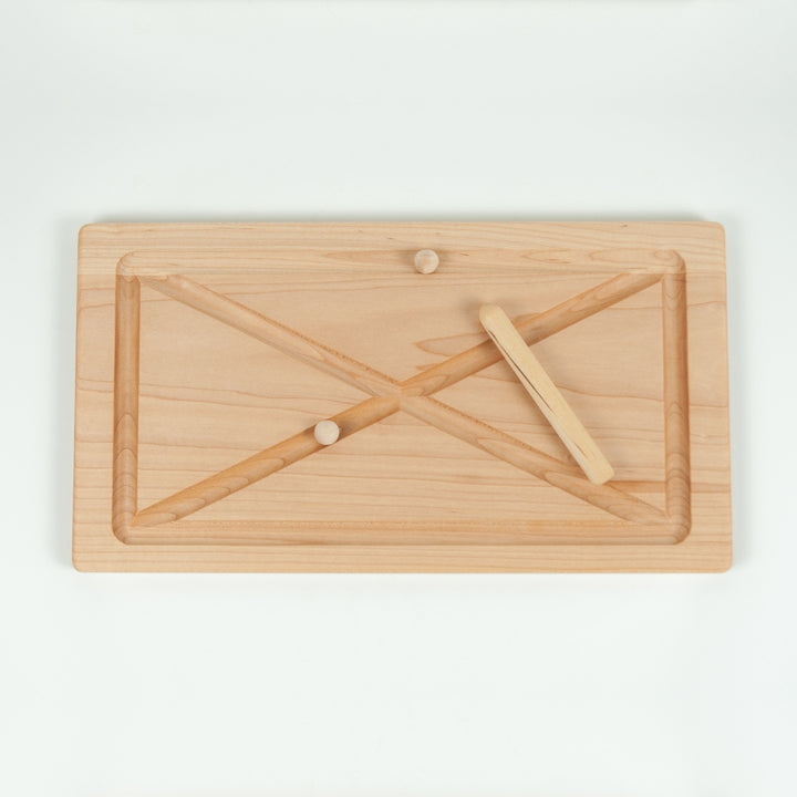 TFJ-6226 Reversible Wooden Eight and X Tracing Board Treasures From Jennifer