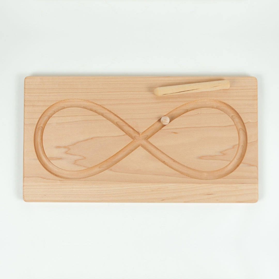 TFJ-6226 Reversible Wooden Eight and X Tracing Board Treasures From Jennifer