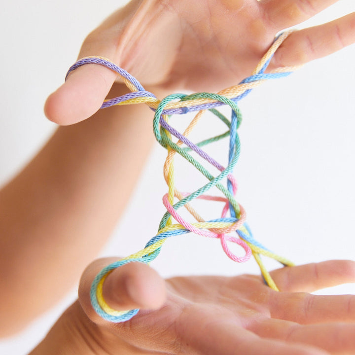 SS-0035Whole Sarah's Silks Rainbow String Games