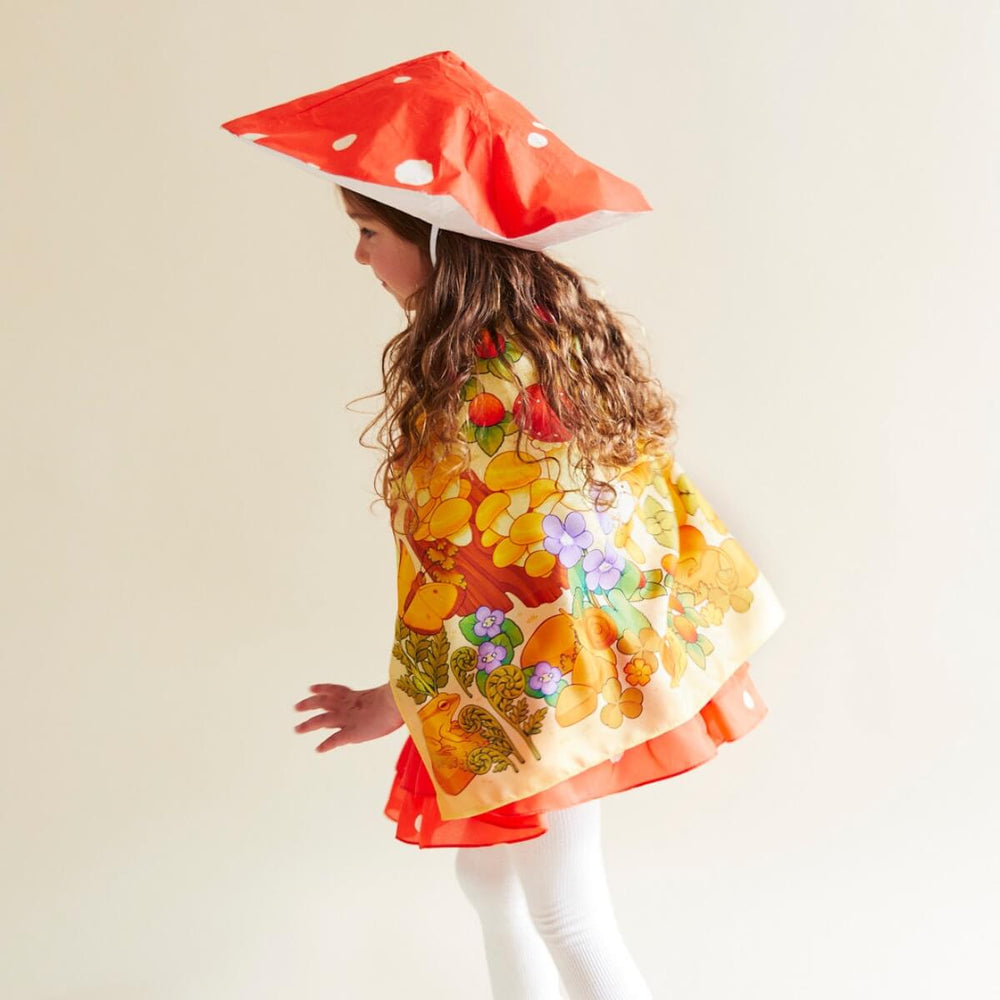 SS-502331 Sarah's Silks Seek & Find Mushroom Playsilks