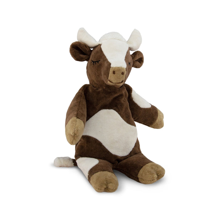 SN-Y21042 SENGER Cuddly Animal - Cow Small w removable Heat/Cool Pack