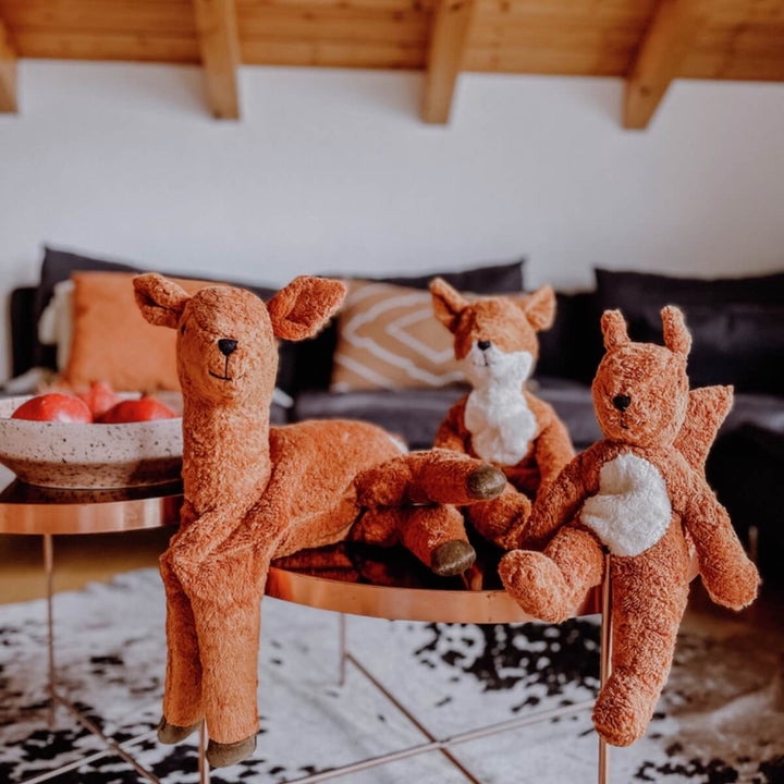 SN-Y21055 SENGER Cuddly Animal - Deer Large w removable Heat/Cool Pack