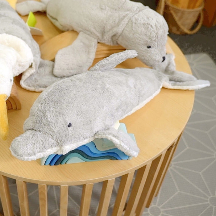 SN-Y21051 Senger Cuddly Animal - Dolphin Large w removable Heat/Cool Pack