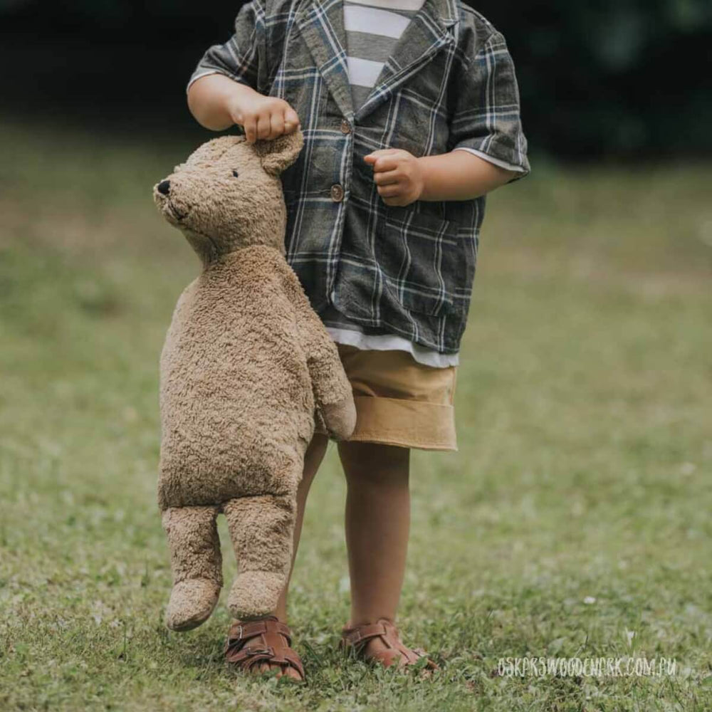 Y21012 Senger Cuddly Animal Bear Large beige SN-Y21012 Senger Cuddly Animal - Bear Large Beige w removable Heat/Cool Pack