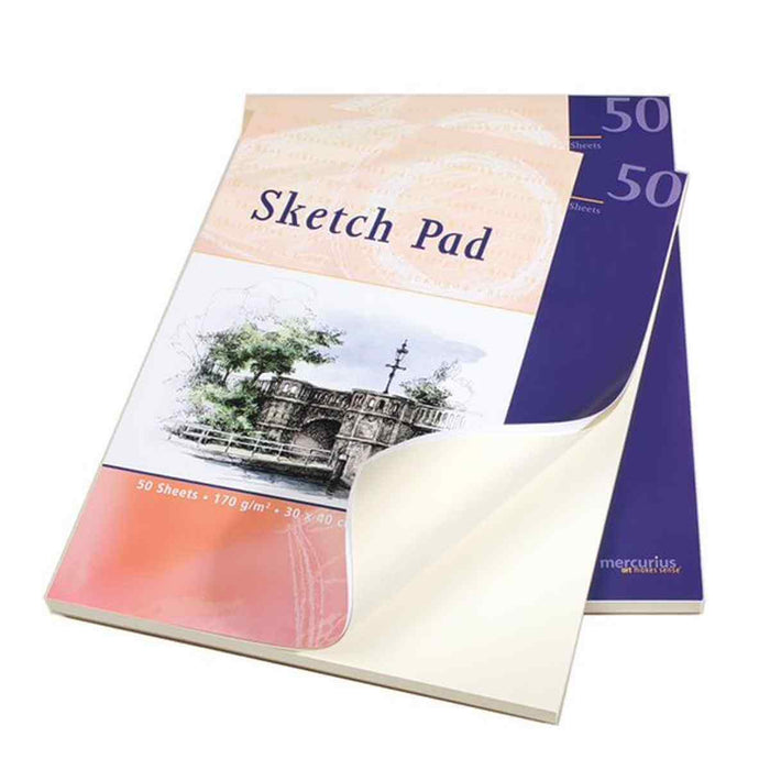 10311100 Sketching + Painting Pad 170gsm 30x40cm 50 sheets