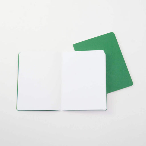 15120243S Small Journal Book Portrait 16x21cm - Single Book Green