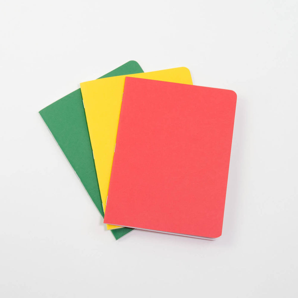 Small Journal Book Portrait 16x21cm, Pack of 3, mixed colours 1512024BUNx3