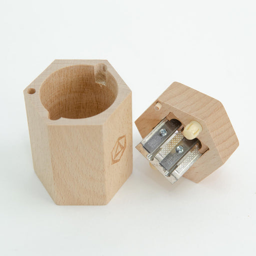 85009000 Stockmar Wooden Dual Pencil Sharpener