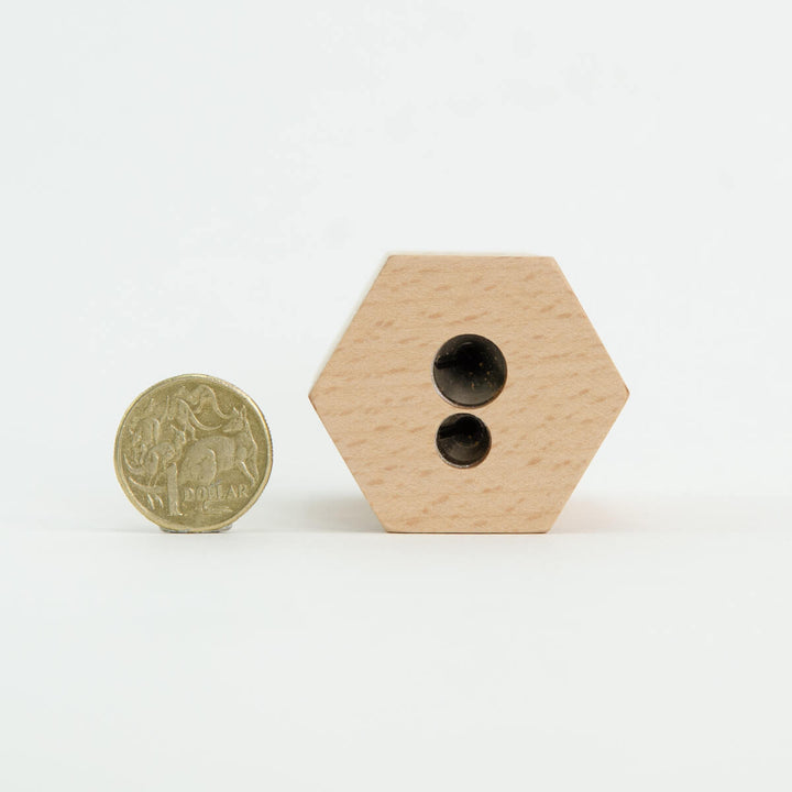 85009000 Stockmar Wooden Dual Pencil Sharpener