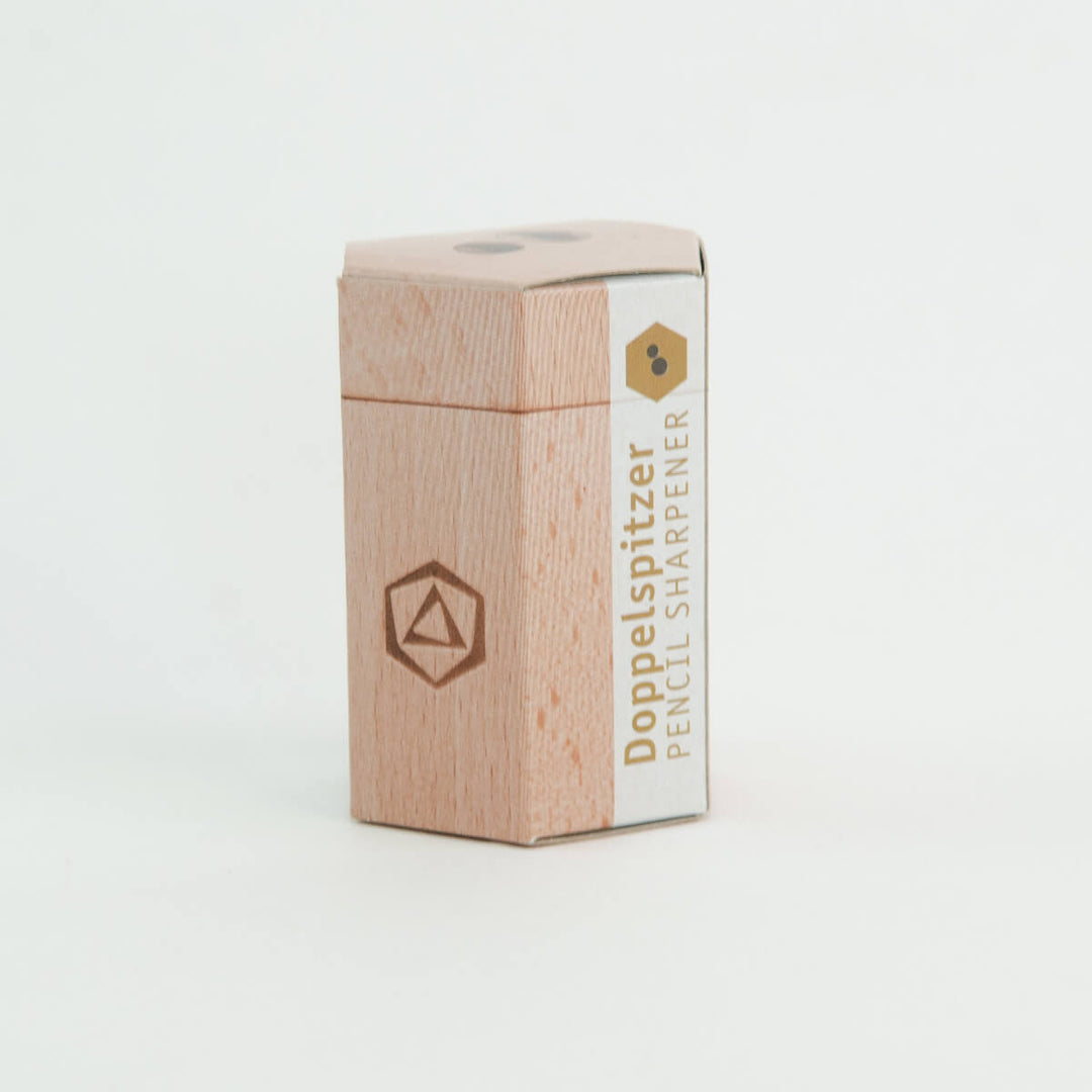 85009000 Stockmar Wooden Dual Pencil Sharpener