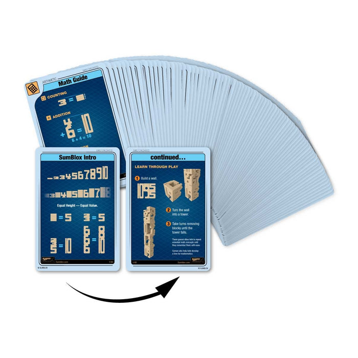 SM12 SumBlox Minis Individual Numbers Activity Cards