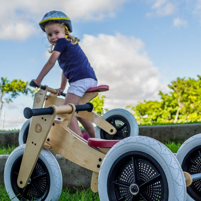 Wishbone 3in1 Wooden Balance Bike to Trike Australia — Oskar's
