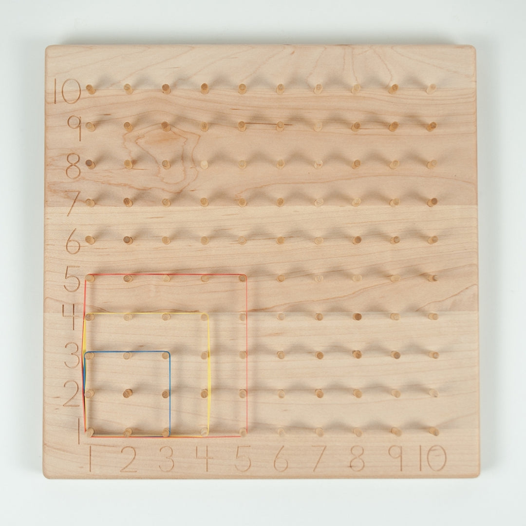 TFJ-8300 From Jennifer Multiplication Hundred Geoboard Maple