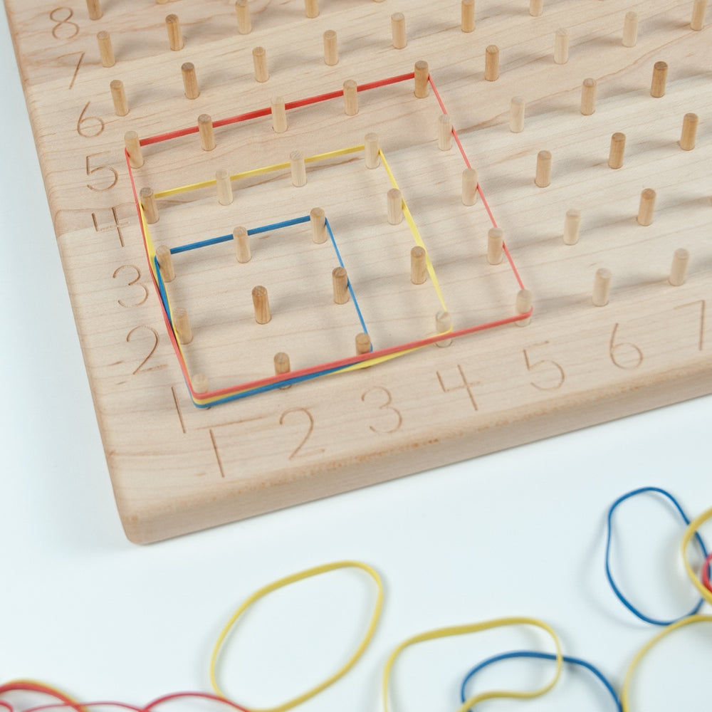 TFJ-8300 From Jennifer Multiplication Hundred Geoboard Maple
