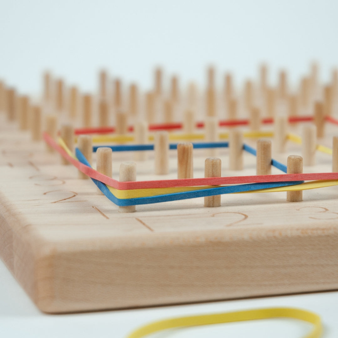 TFJ-8300 From Jennifer Multiplication Hundred Geoboard Maple
