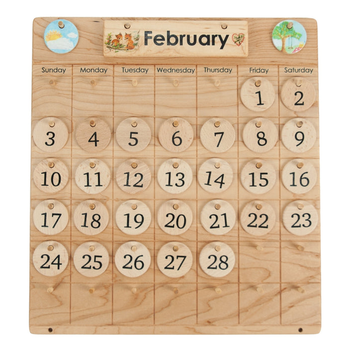 TFJ-3058 From Jennifer Perpetual Montessori Home Calendar