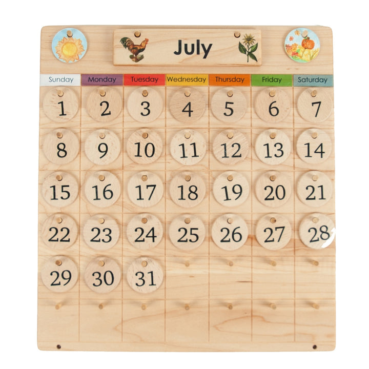TFJ-3054 From Jennifer Perpetual Montessori Home Calendar