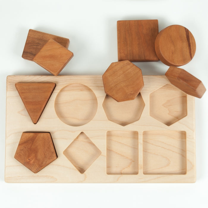 From Jennifer Wooden Shapes Puzzle at Oskar's Wooden Ark in Australia