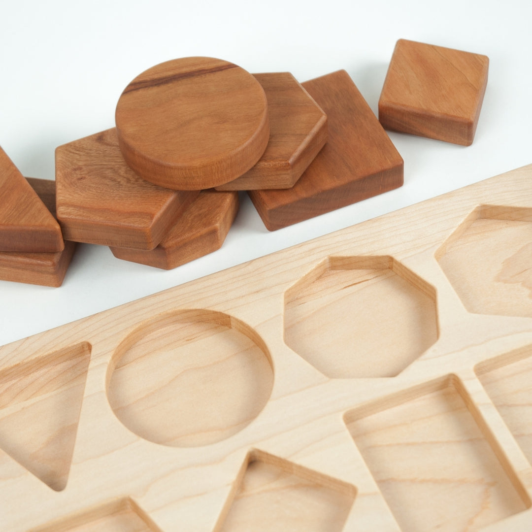 TFJ-4116 From Jennifer Wooden Shapes Puzzle