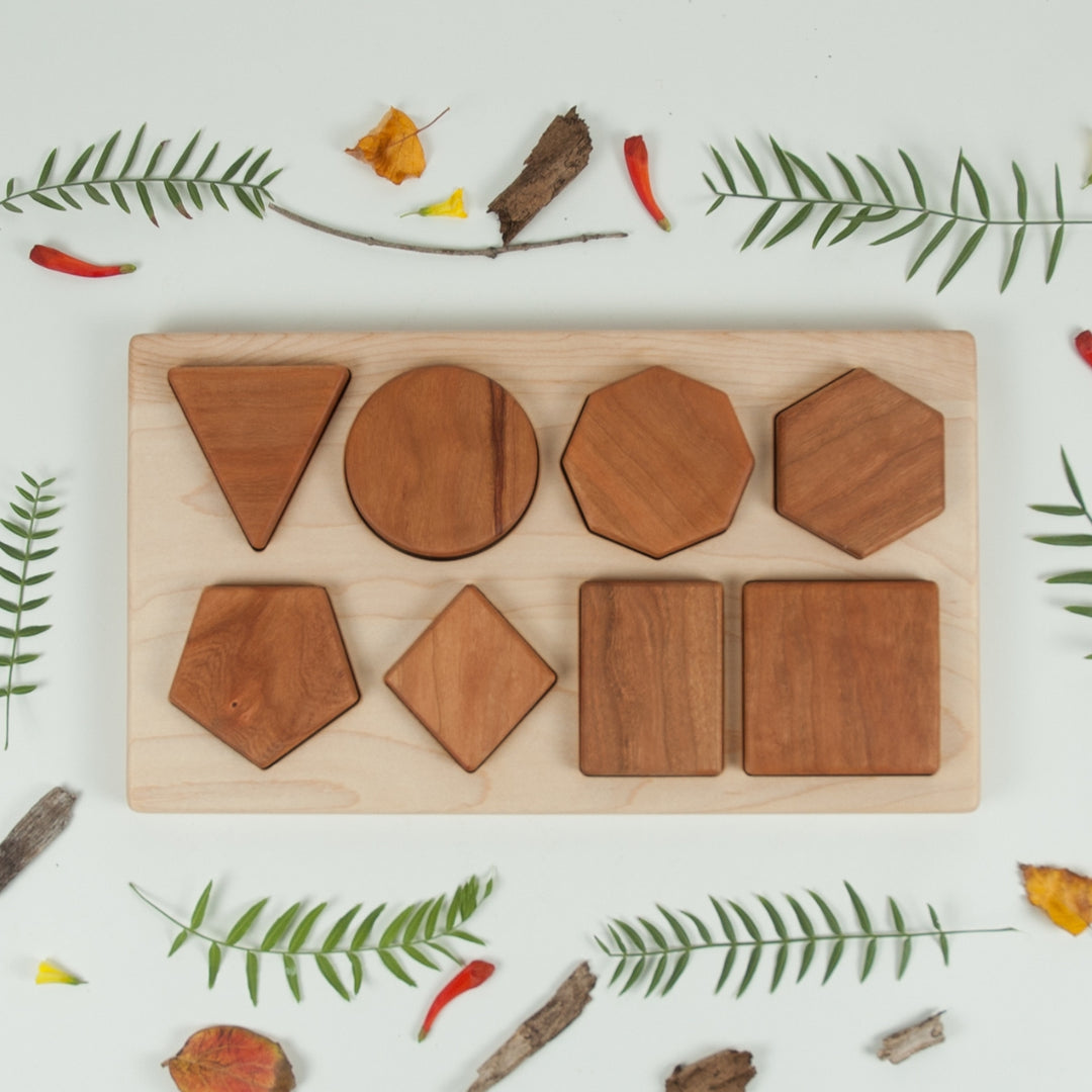 TFJ-4116 From Jennifer Wooden Shapes Puzzle