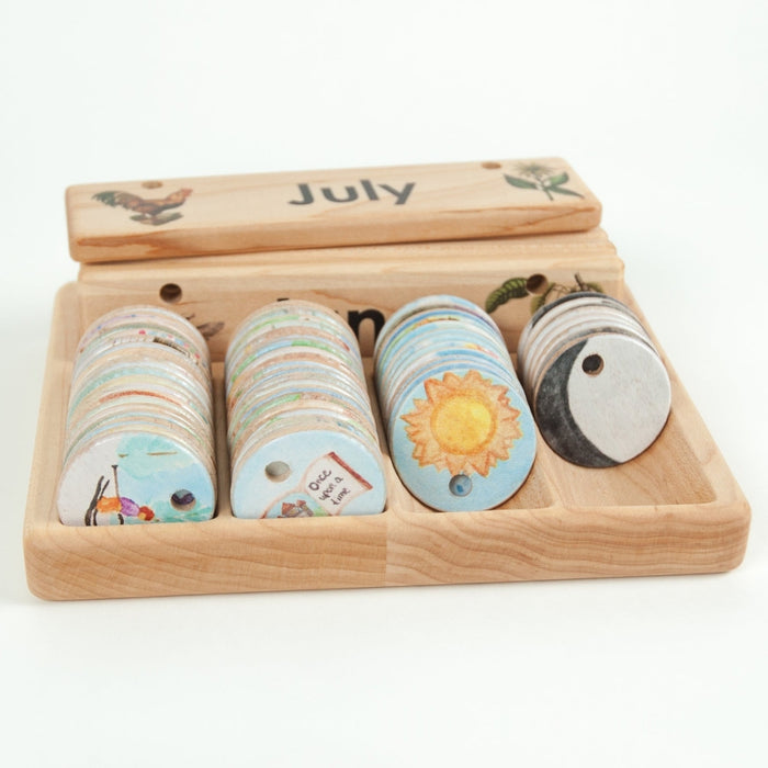 TFJ-3062 From Jennifer Storage Box for Perpetual Montessori Calendar