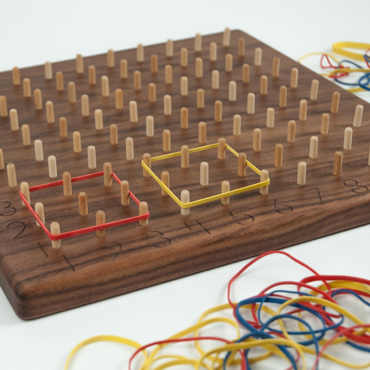 From Jennifer Wooden Walnut Multiplication Hundred Geoboard Australia ...